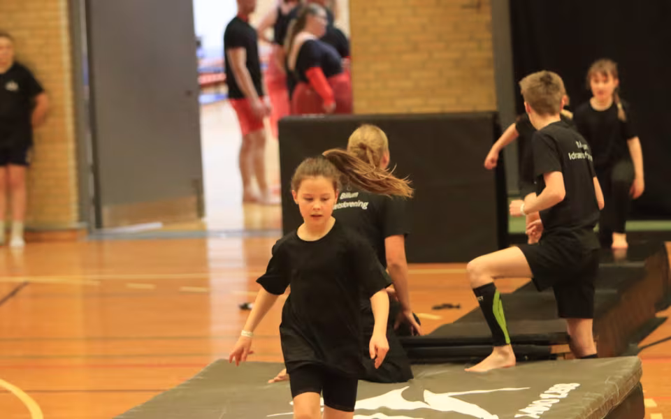 Springfiduserne Stråler ved Forårsopvisning