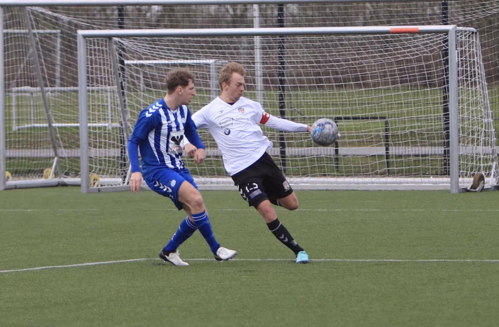Nicolai Andreasen i aktion for Varde IF