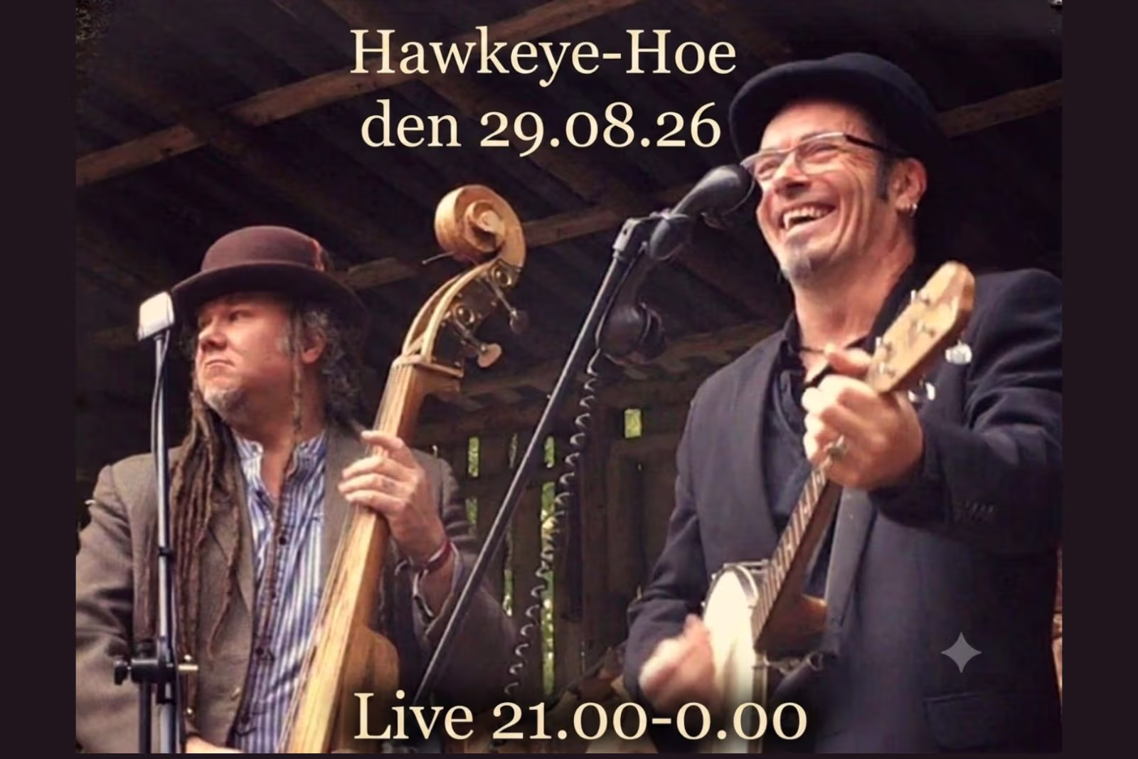 Hawkeye‑Hoe spiller på Gasolin