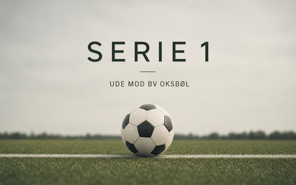 Serie 1 ude mod BV Oksbøl