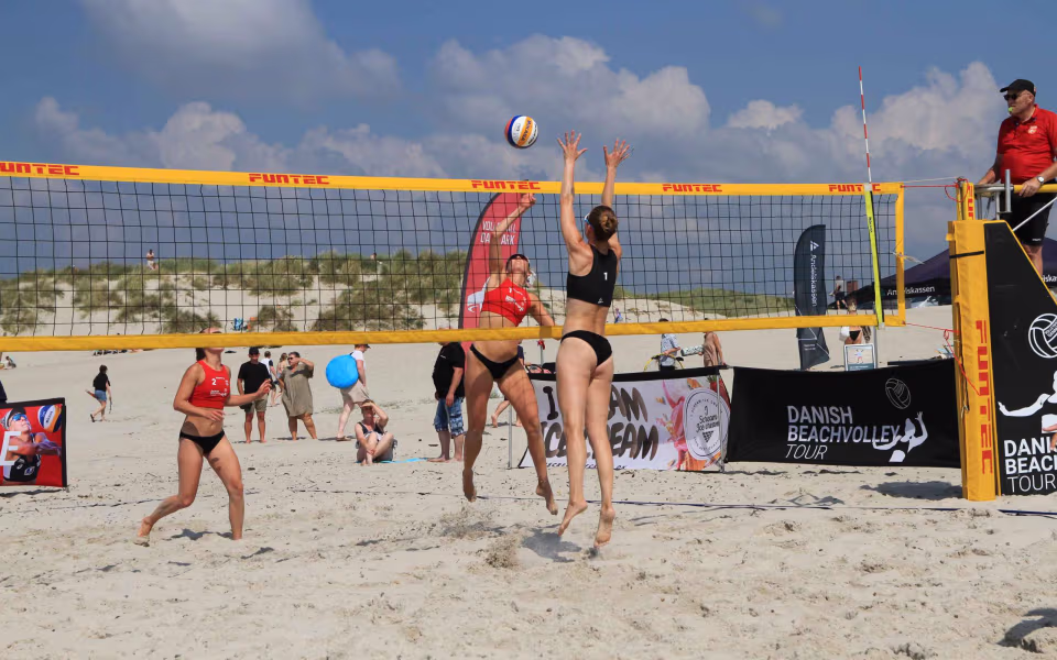 Beachvolleyfest ved Vesterhavet