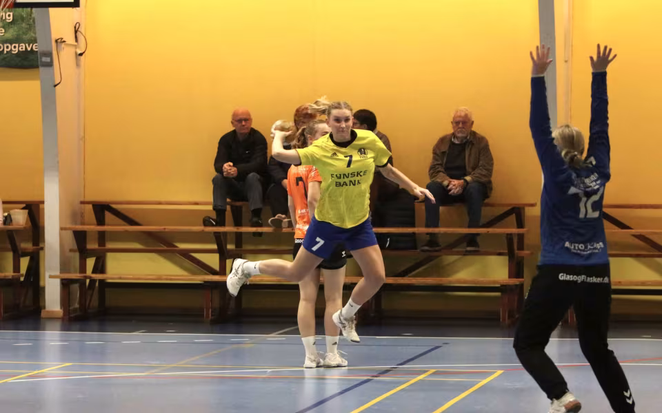 SA HK Kvindehold Triumpherede Hjemme