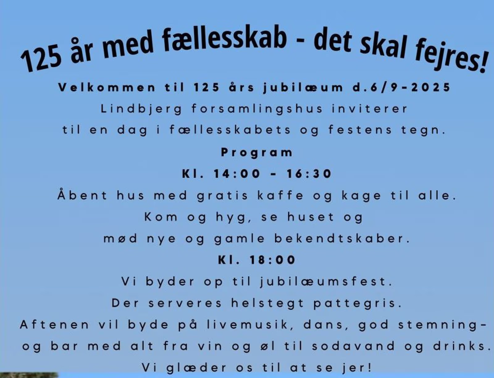 125 år med fællesskab - det skal fejres!