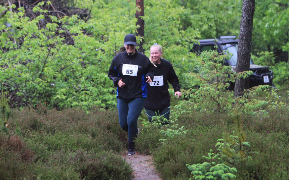 Løbefest trods regn i Ho