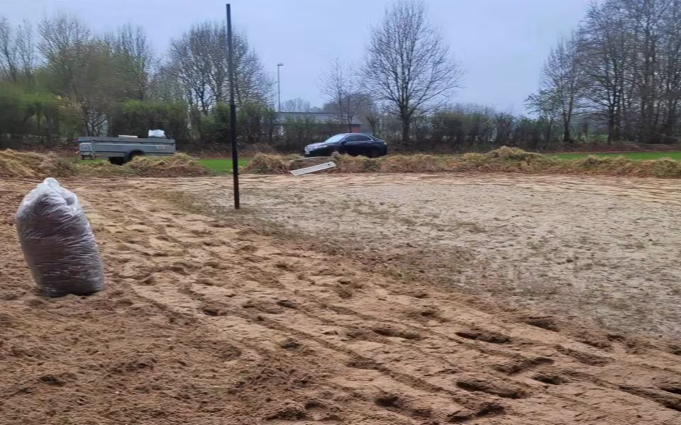 Volleybanen ved stadion