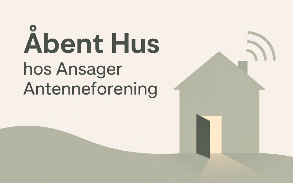 Åbent Hus hos Ansager Antenneforening