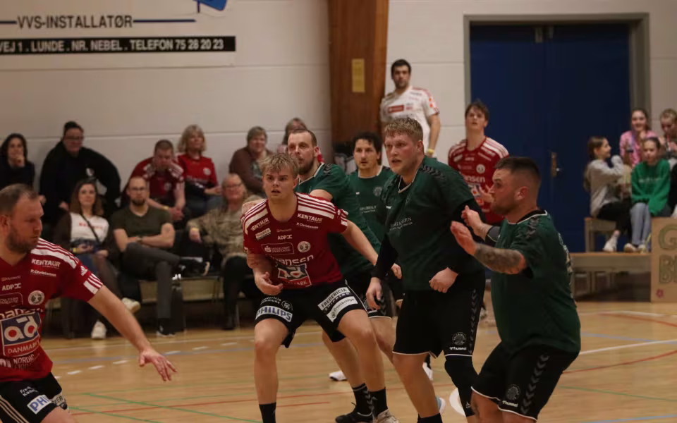 Blåbjerg HK  fejrer håndboldfest trods nederlag