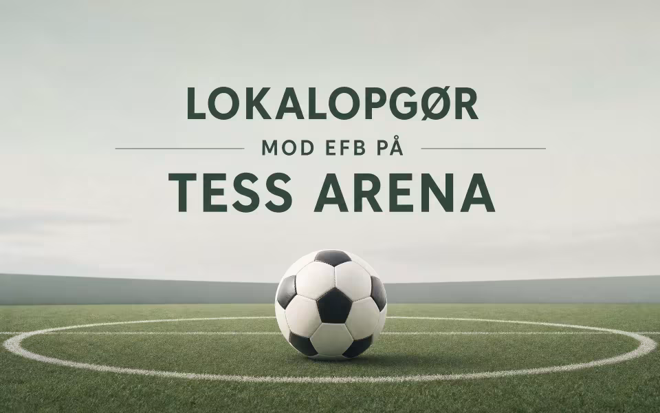 Lokalopgør mod EFB på Tess Arena