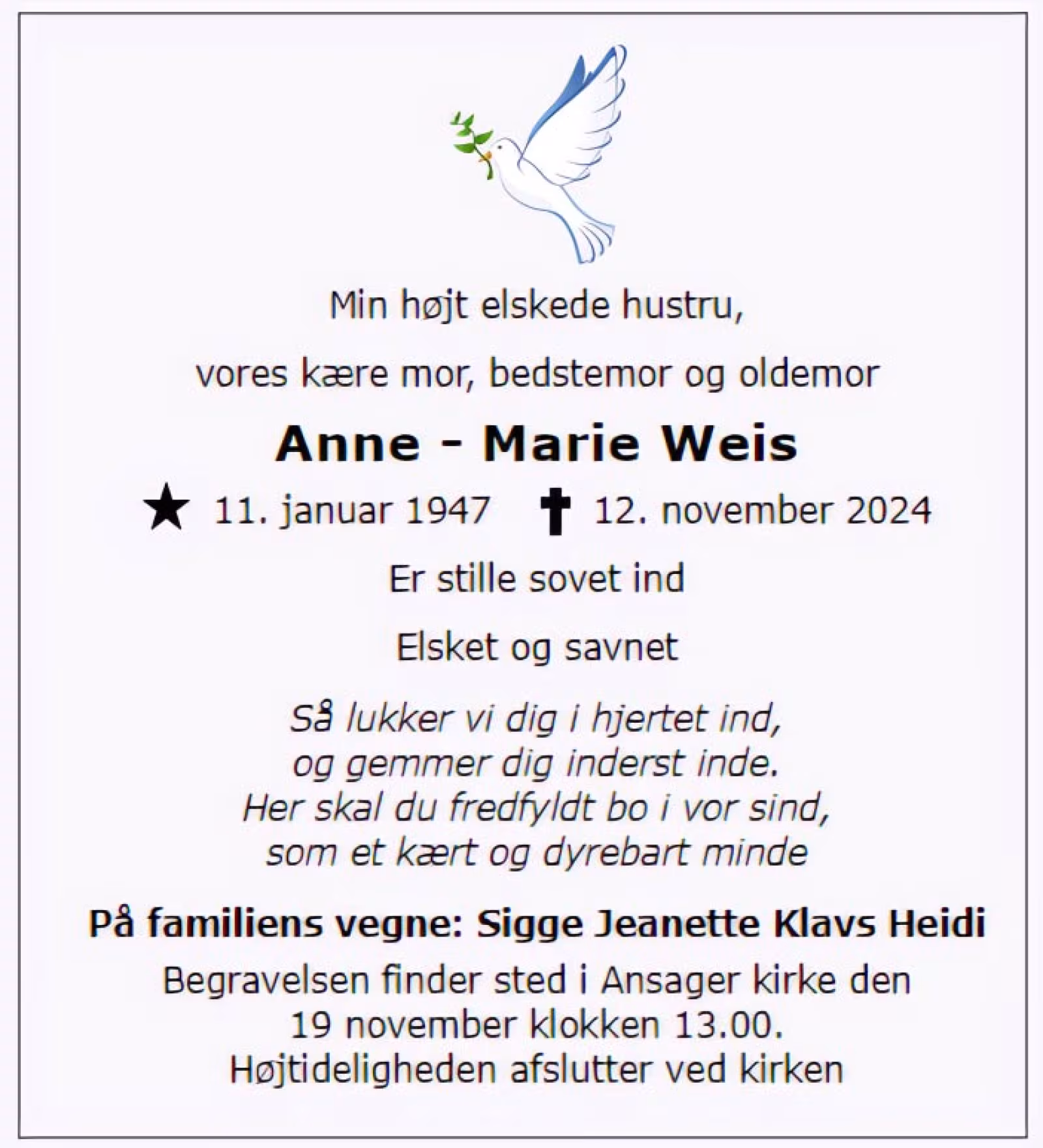 Anne-Marie Weis