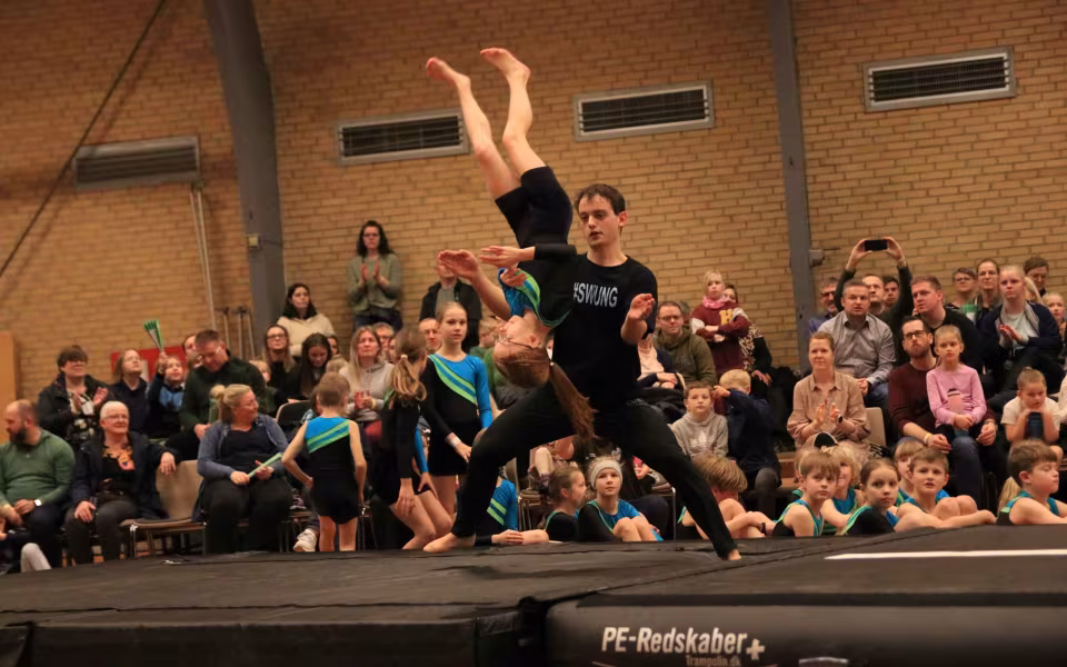 Stor succes ved DGI's opvisning