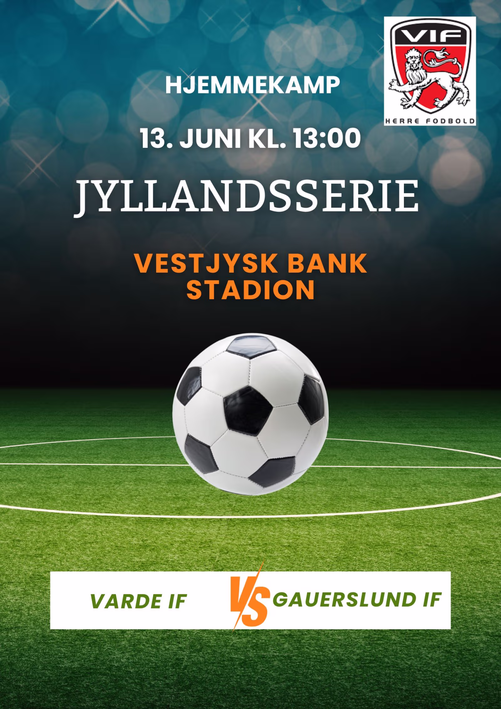 Ugens kampe for Varde IF Herrefodbold