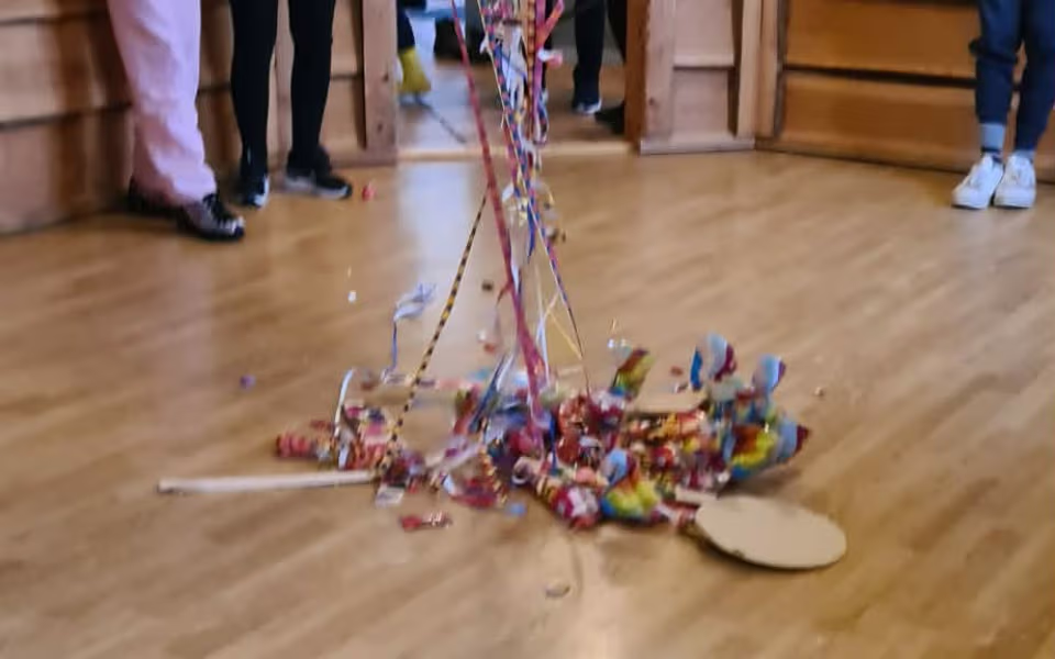 Gårde Borger og Beboerforening afholdte i dag fastelavn i Multihuset.