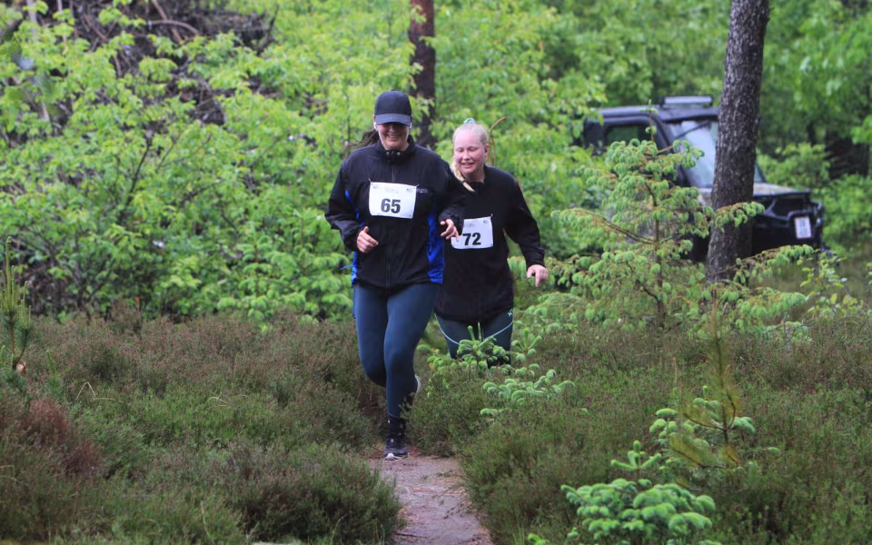 Løbefest trods regn i Ho
