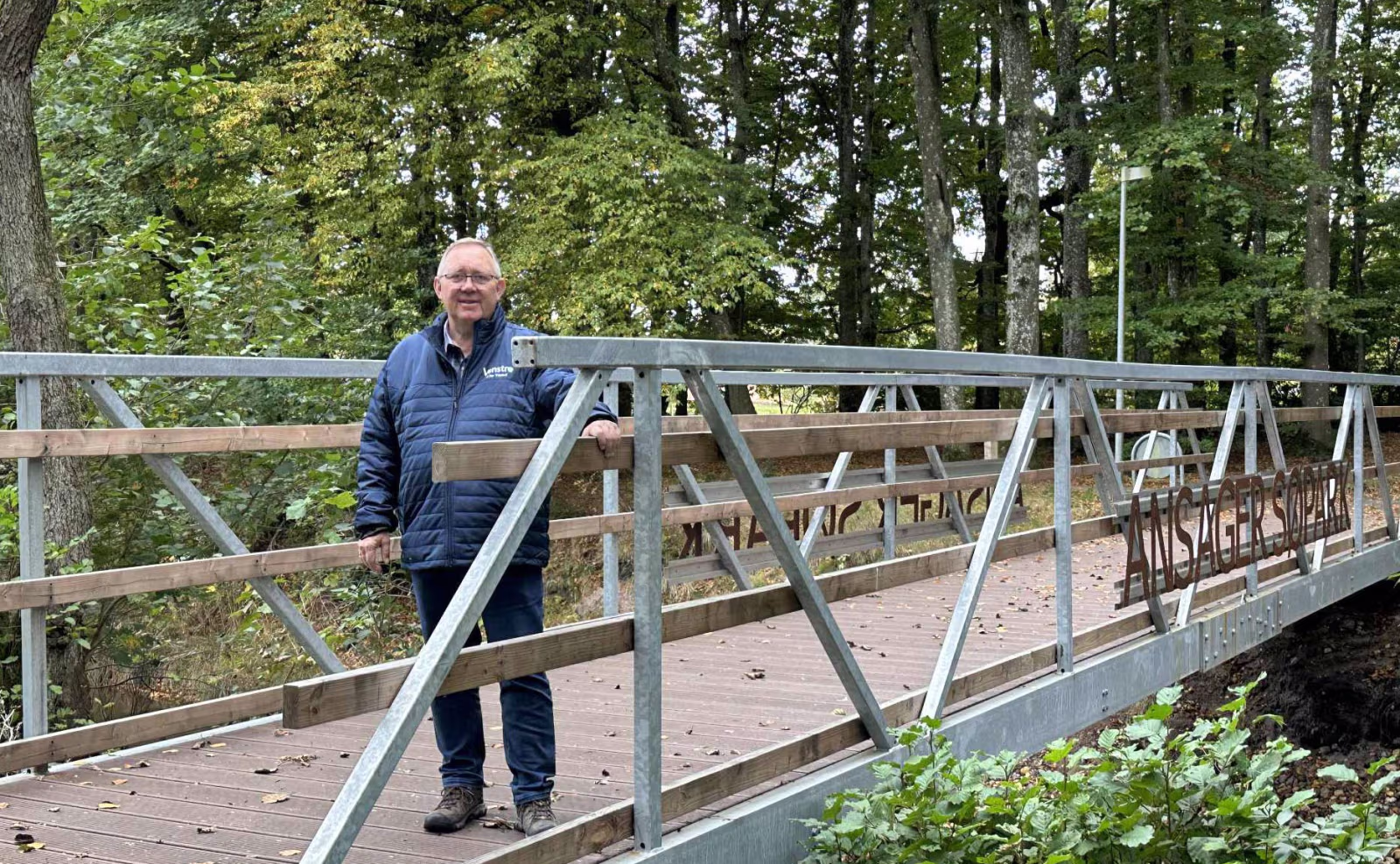 Lys på vej for skolestien i Søparken