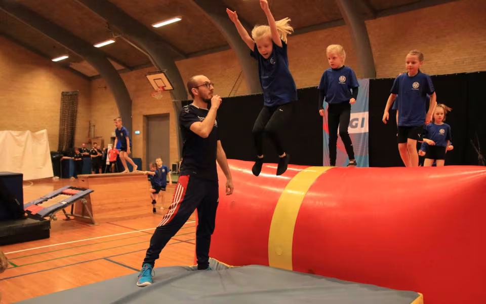 Stor succes ved DGI's opvisning