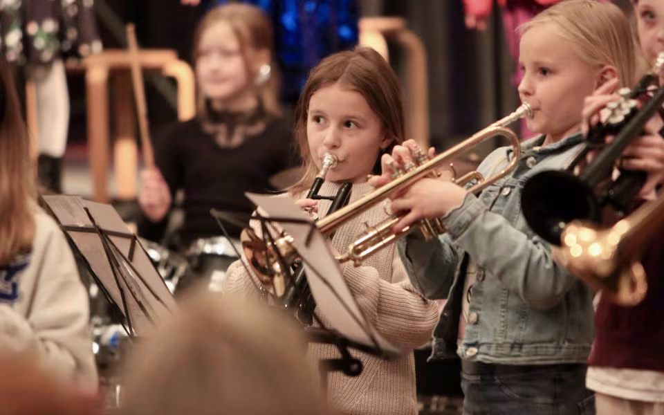 Børn oplever musikken i Varde