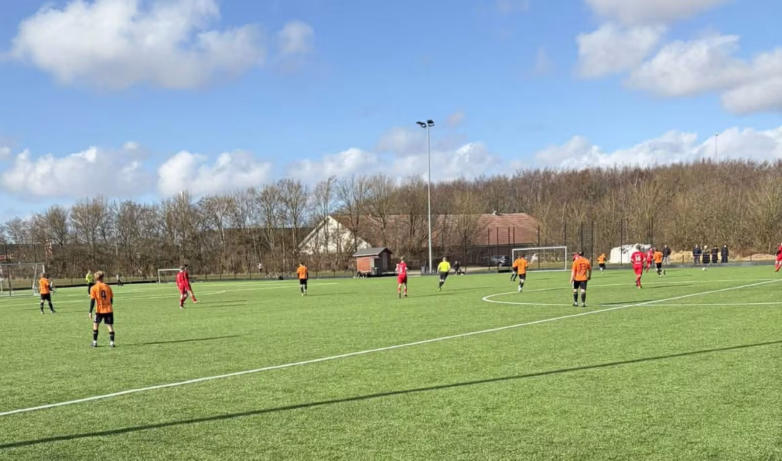 Helle FC Serie 4 tabte lørdagens træningskamp 3-0 mod Ølgod IF fra Serie 3