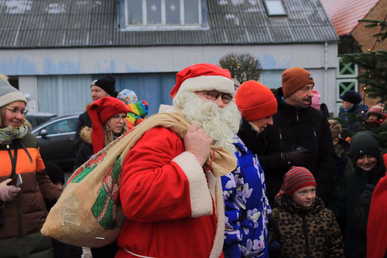 Outrup vækkede julemanden festligt