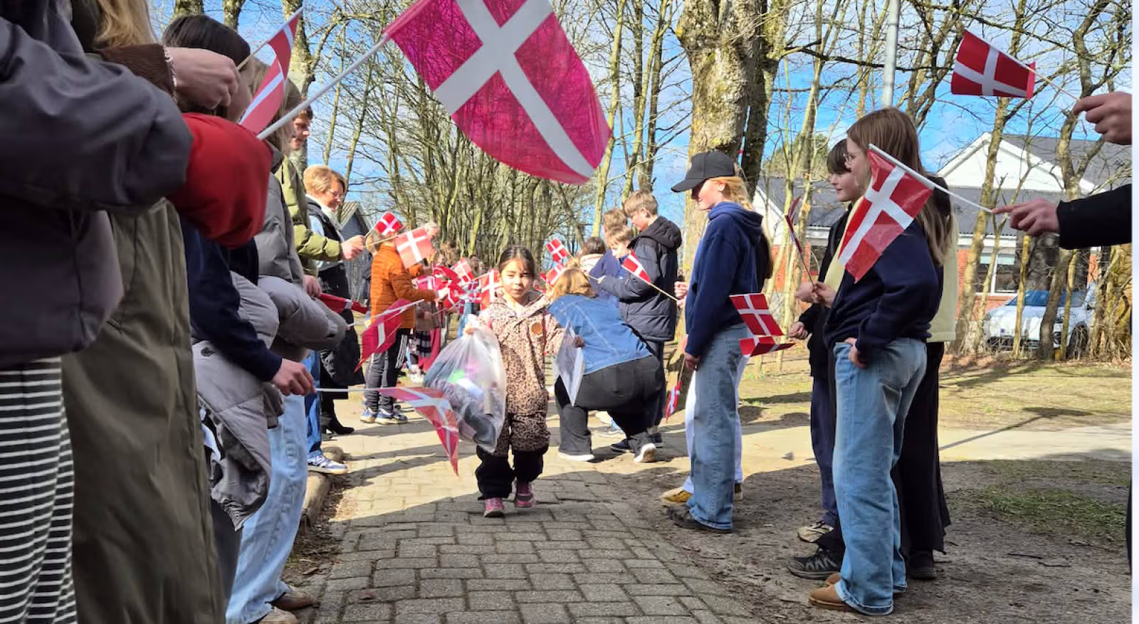 Spark-ud-fest for førskolebørnene