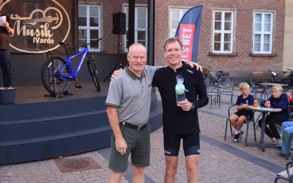 Sponsorløb skabte fest på torvet