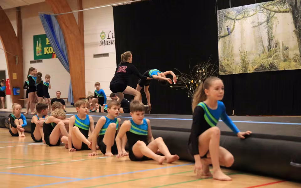 Forårsstemning i Outrup med GUB Gymnastik