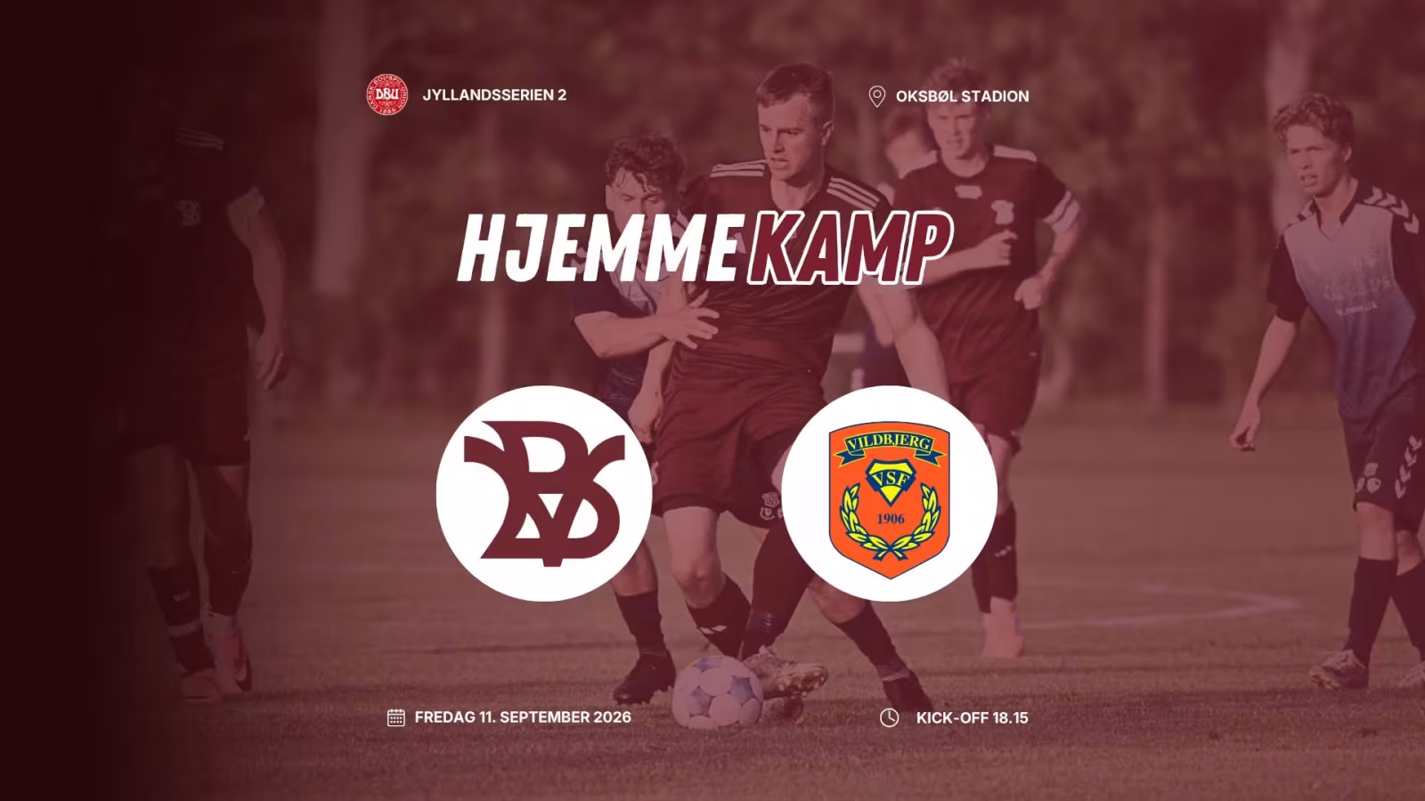 Fredagsbrag på Oksbøl Stadion