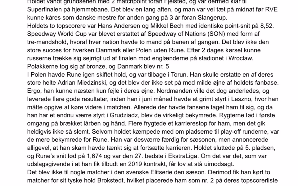 Rune Holta (del 3)