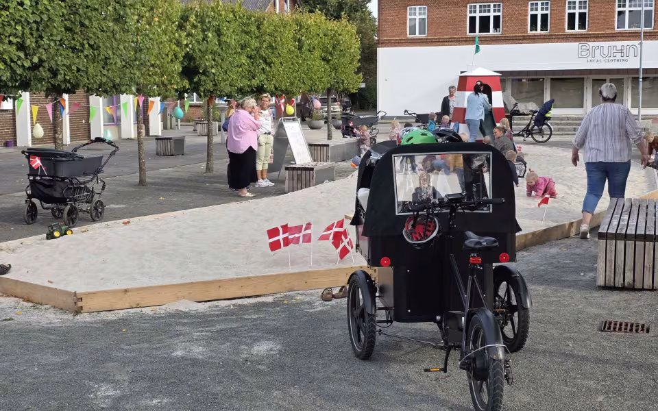 Billeder fra festlig indvielse af Tistrup By-Strand