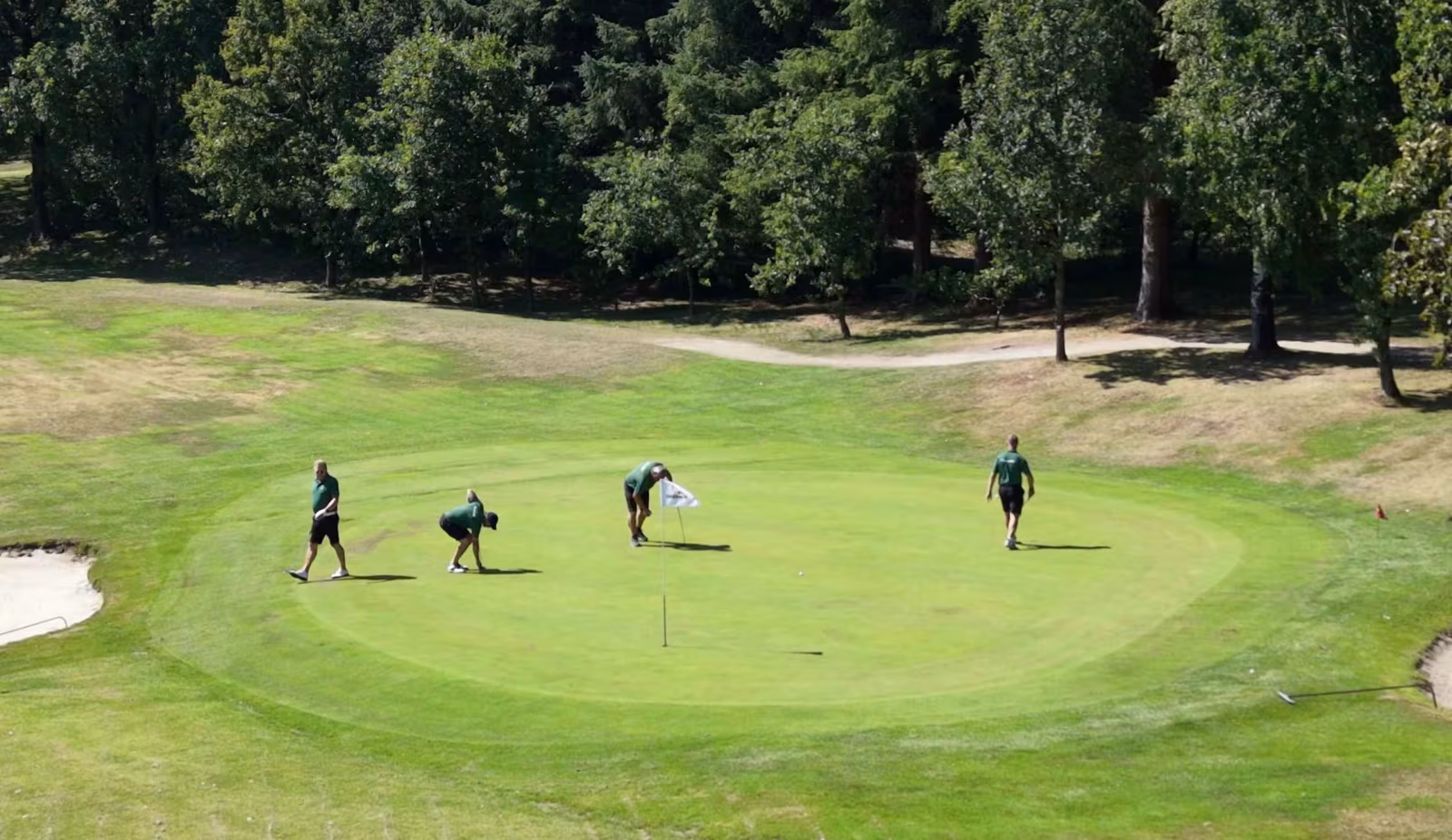 Indslag fra Company Day 2026 på Skærbæk Mølle Golfklub i Ølgod.