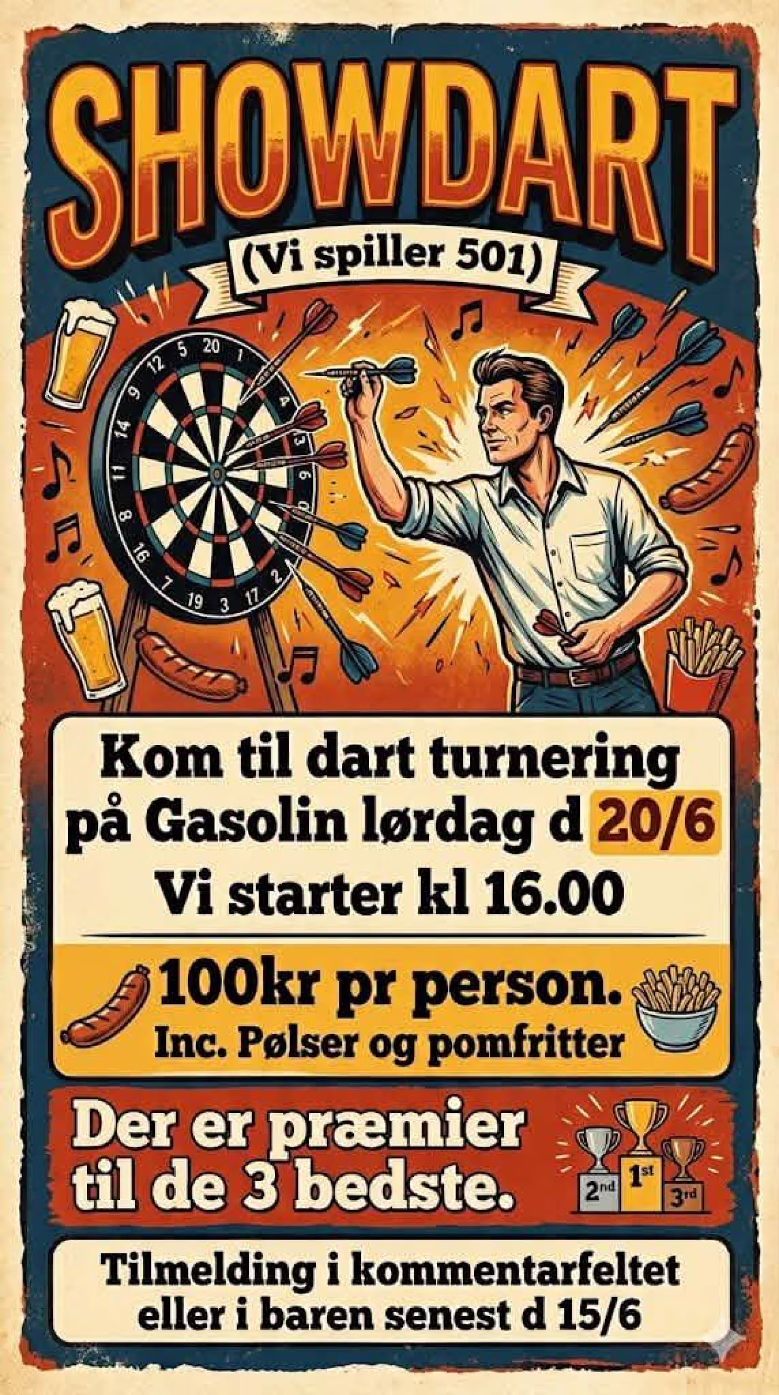 Dart tunering på Gasolin
