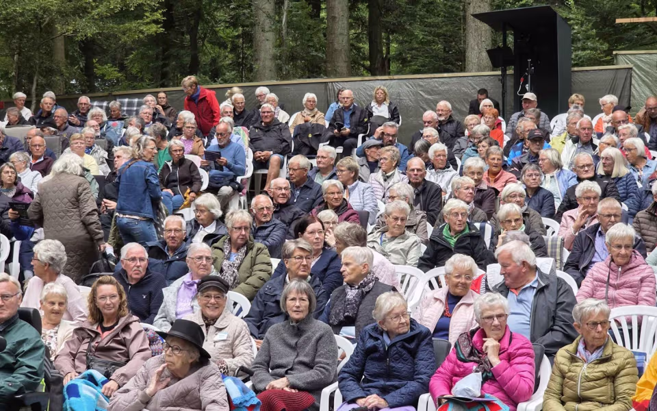 Billeder fra Ølgod Sommerspil 2025 mandag aften.