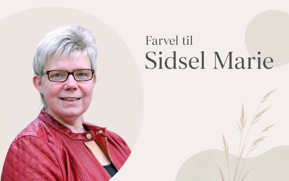 Farvel til Sidsel Marie