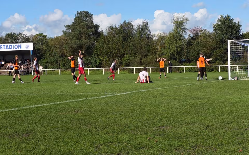 Fodbold serie 2 herrer. Helle FC  – Jerne IF  3-1
