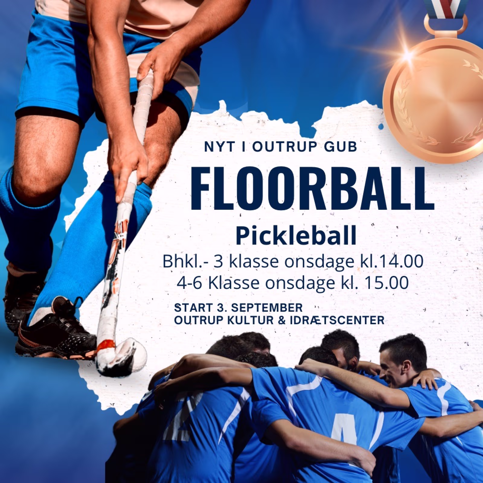 Nyt tilbud: Floorbaal og Pickleball for børn