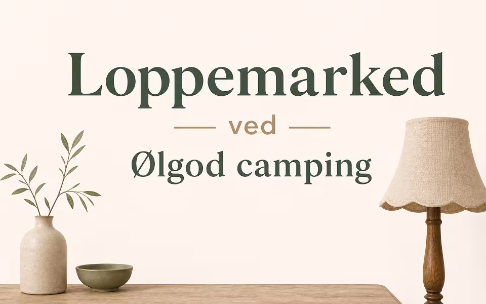 Loppemarked ved Ølgod camping