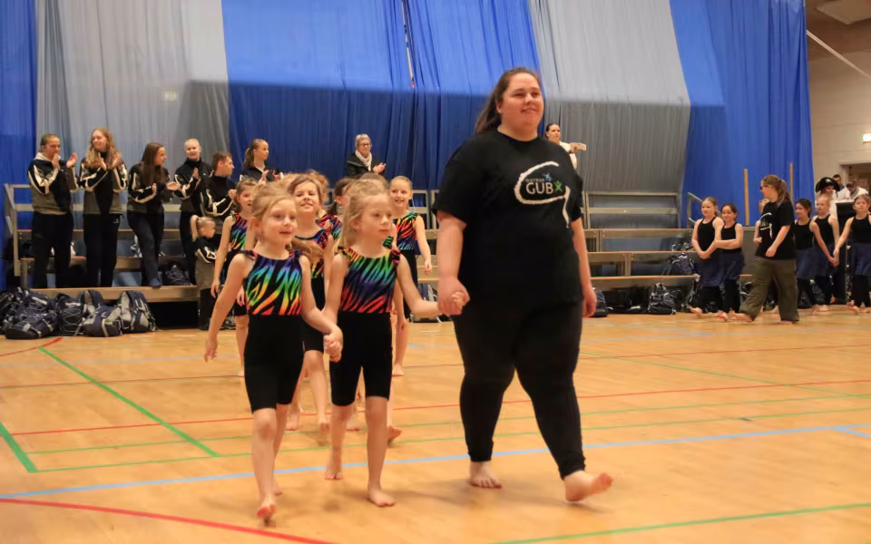 Forårsstemning i Outrup med GUB Gymnastik