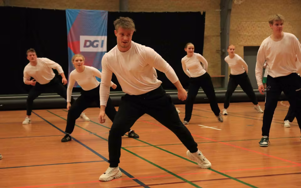 DGI opvisningsweekend  i gang