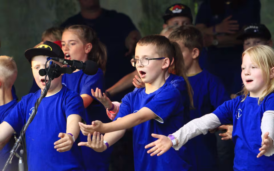 Børnemusik festival i Outrup strålende succes