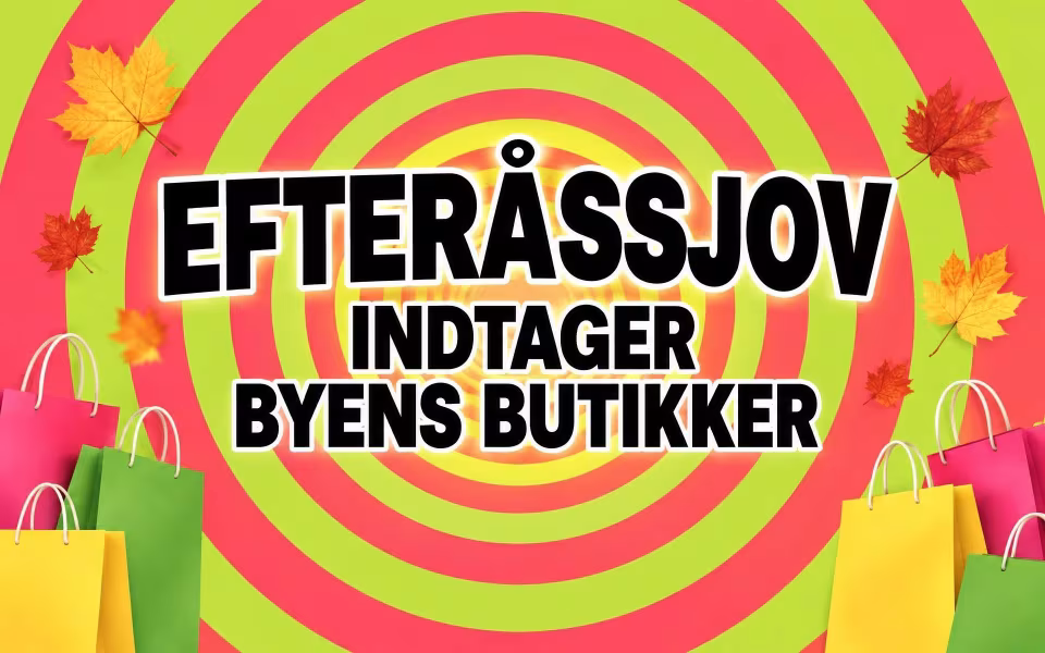 Efterårssjov indtager byens butikker