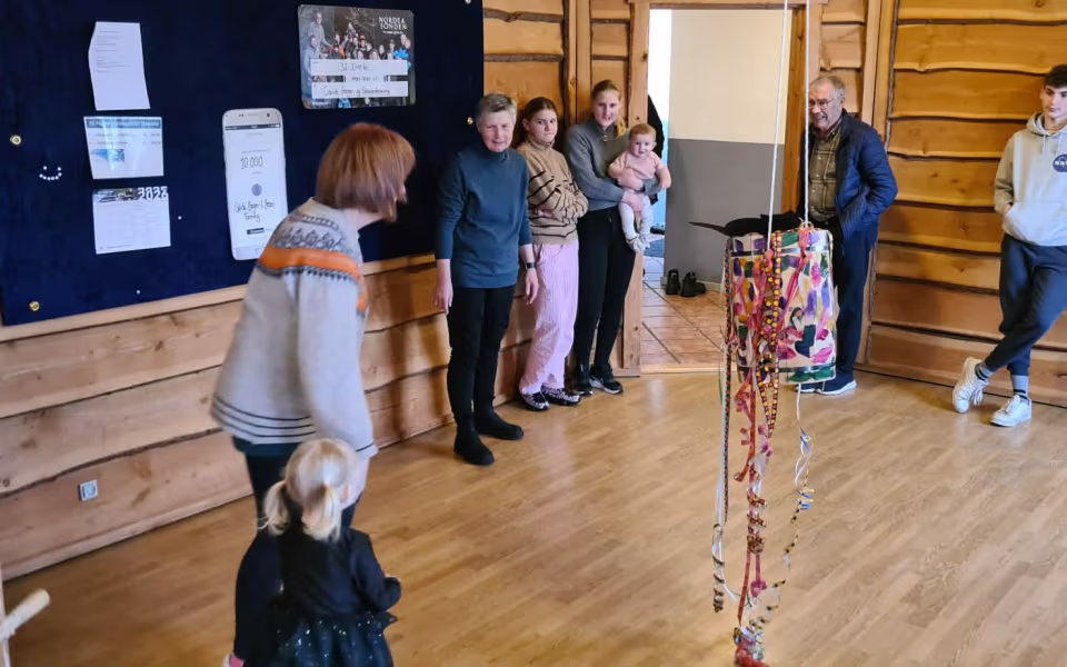 Gårde Borger og Beboerforening afholdte i dag fastelavn i Multihuset.