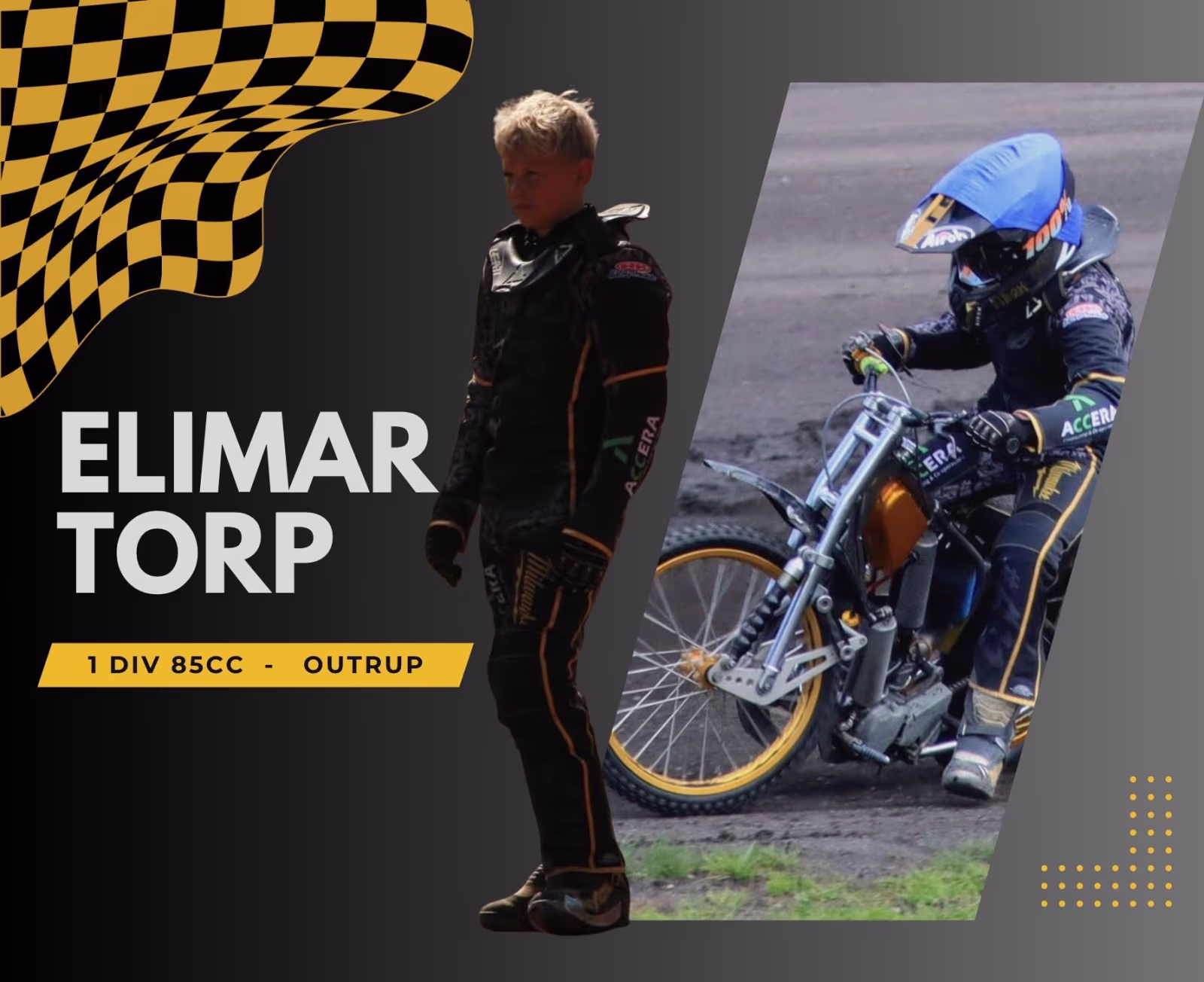 Mød Elimar Torp – Speedwaytalent