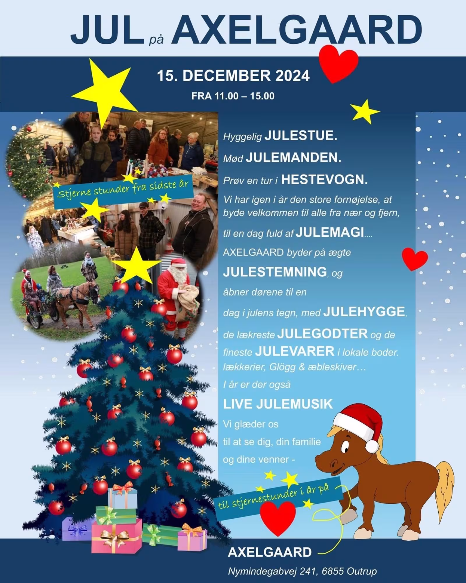 Jul på Axelgaard med julehygge