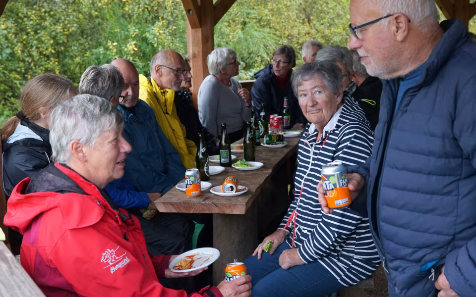 Fra det årlige møde mellem Skovlund og Ansager på Stemmeværkspladsen