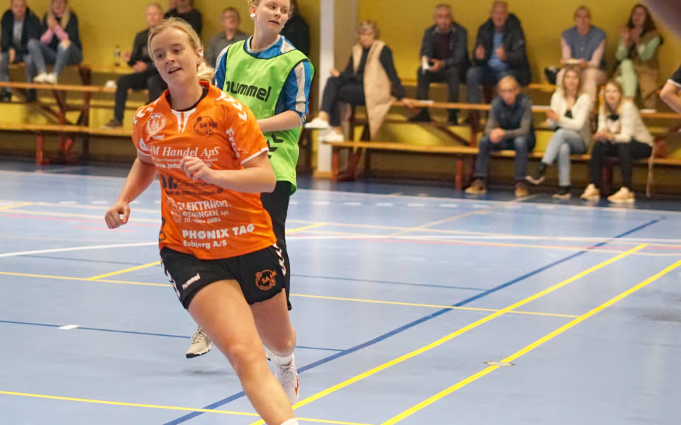 SA Ribe HK satte et højt tempo fra start, og løb hurtigt fra Viborg, der ikke kunne være med i det høje tempo