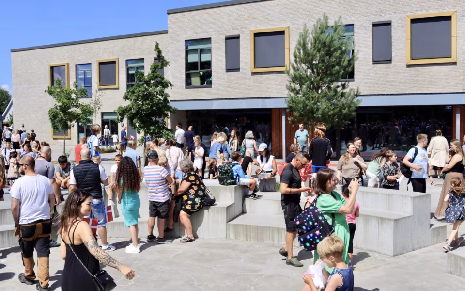 Ferie og udklapning på Frello Skolen