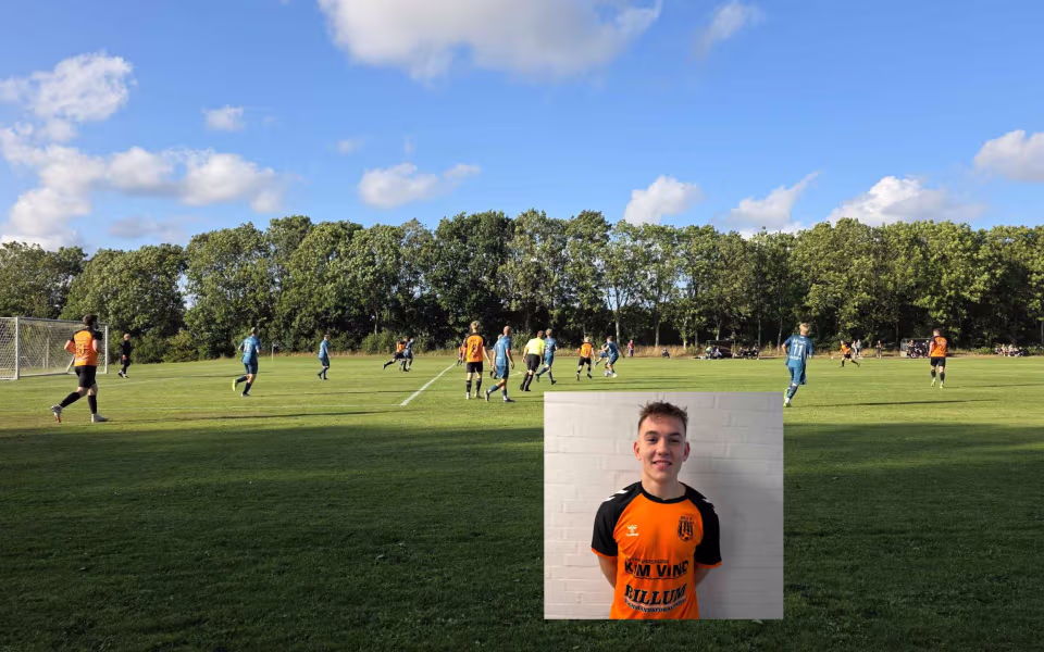 Helle FC serie 2. Fodbold Årre Stadion - chancernes kamp.