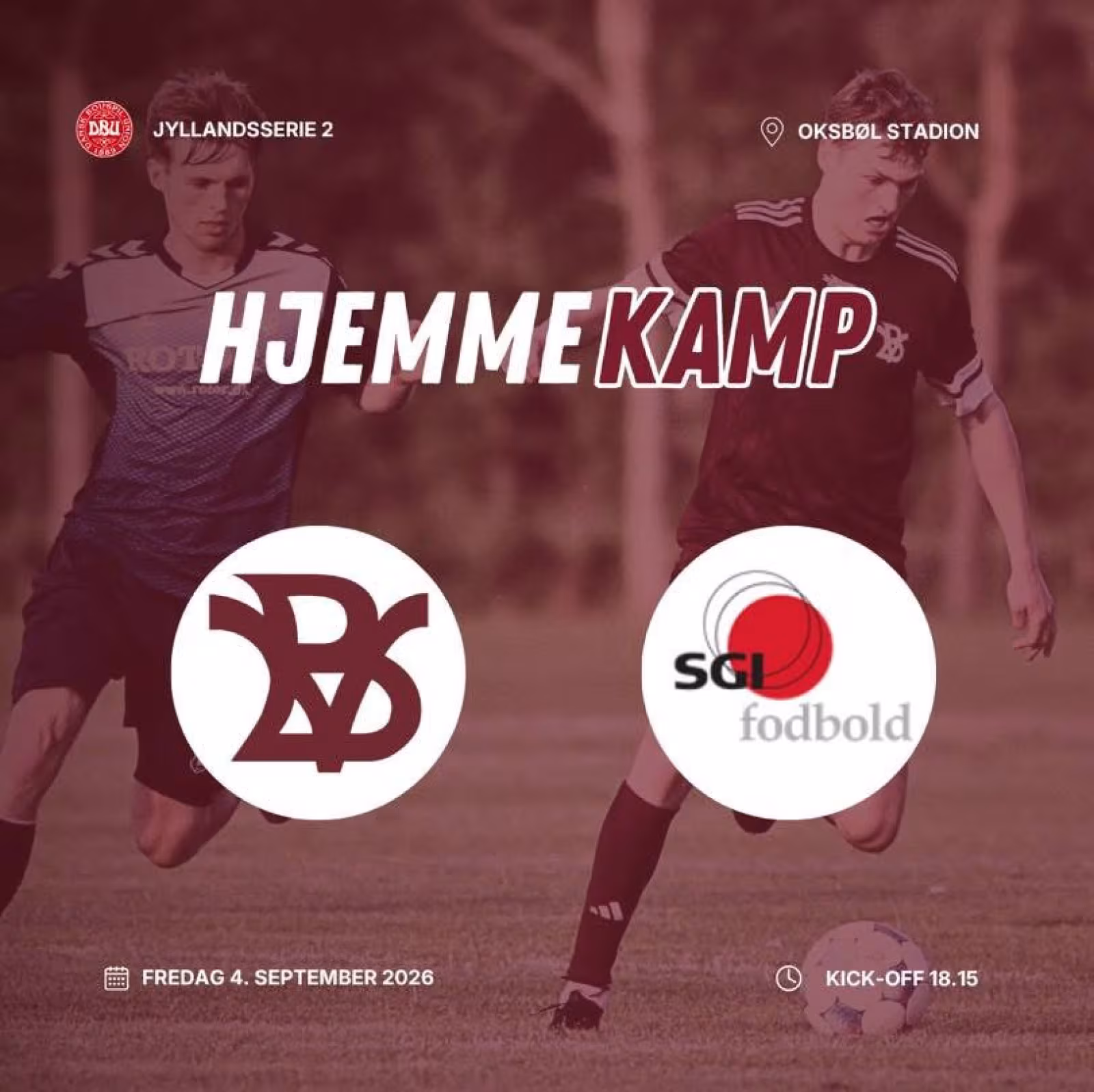 Fredagsbold på Oksbøl Stadion
