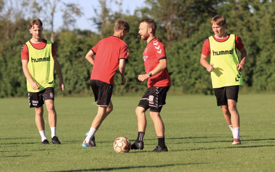 Varde-spillere trodser sommerpausen