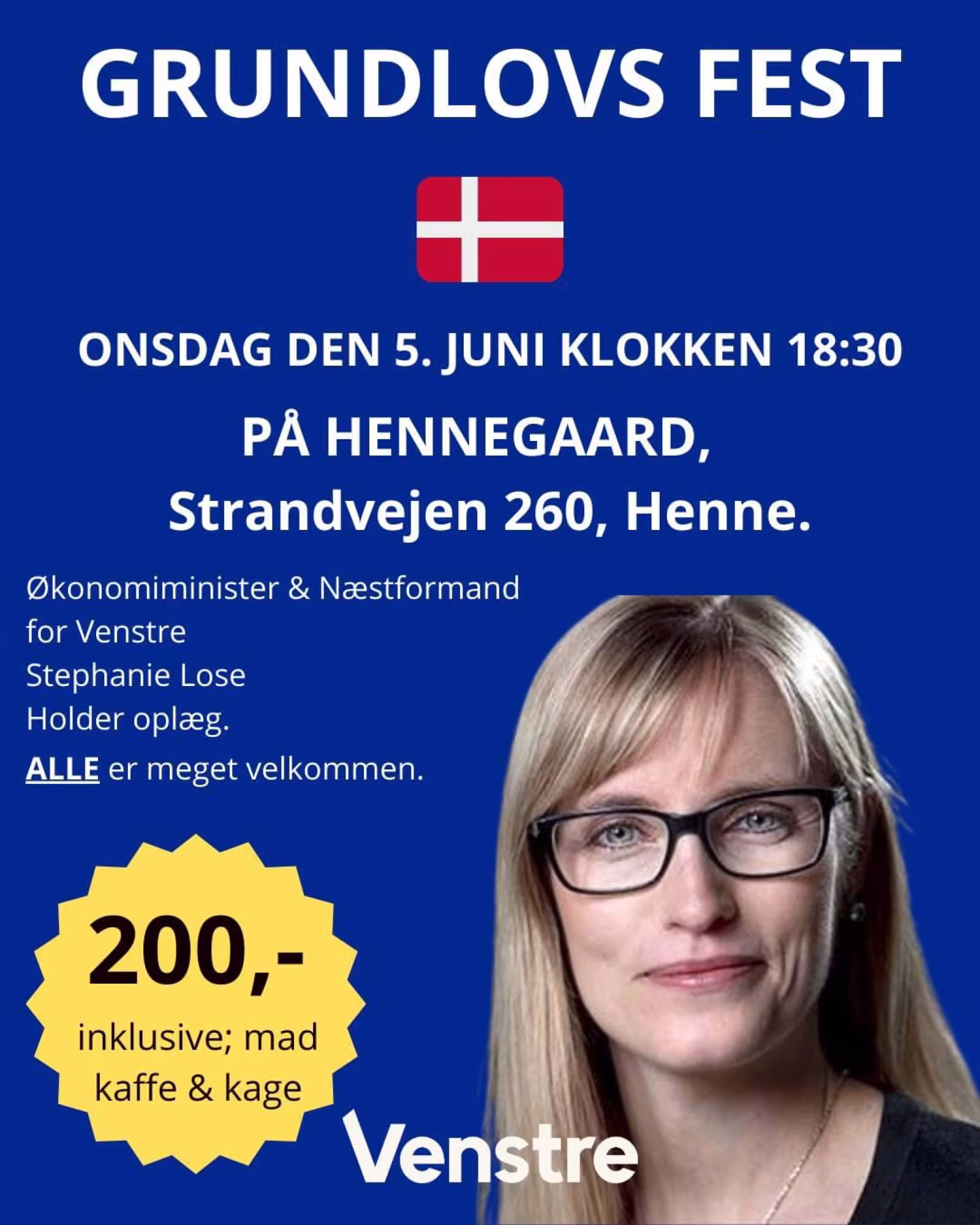 Grundlovsmøde på Hennegaard
