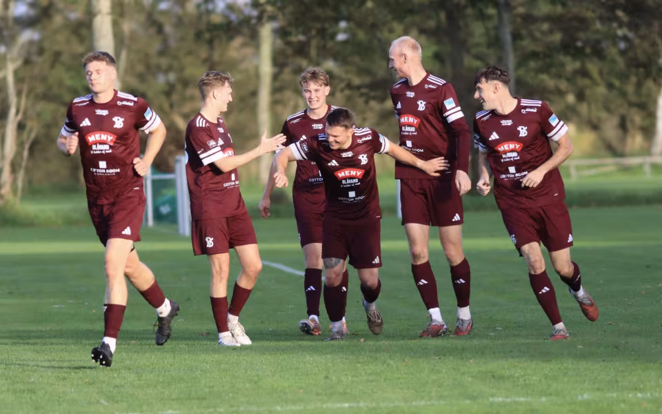 Jens Dahl jubler efter sin scoring